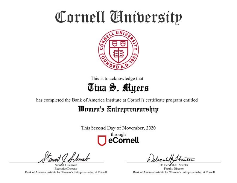 CertificateReport Cornell